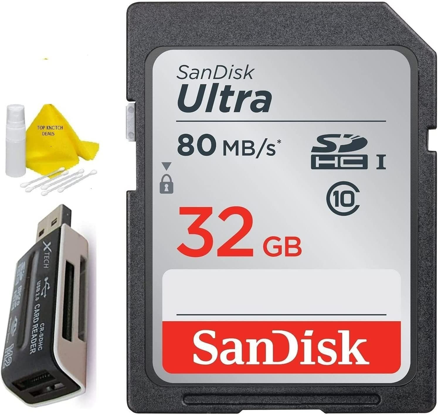 SanDisk 32GB Ultra Class 10 SDXC UHS-I SD Memory Card