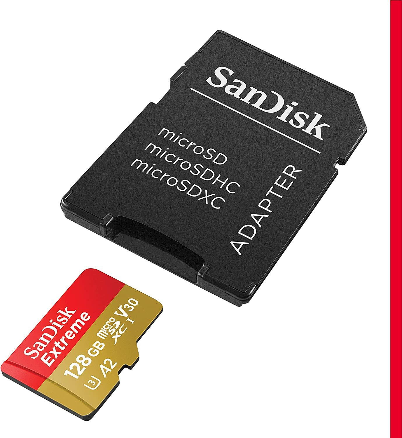 SanDisk 128GB Extreme microSDXC UHS-I Memory Card