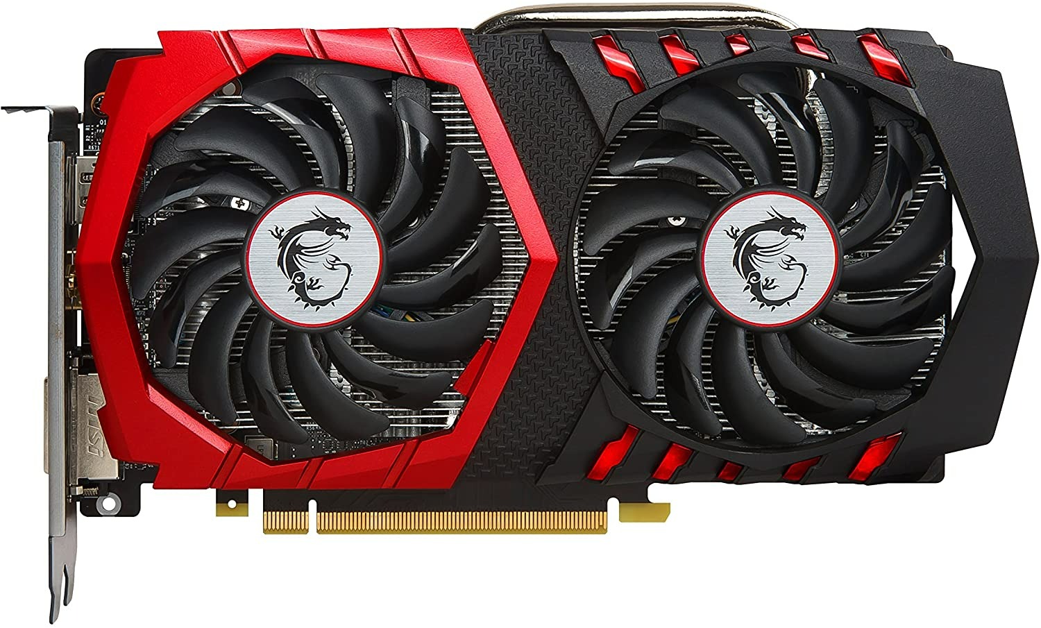 MSI Computer Video Graphic Cards GeForce GTX 1050 TI GAMING X 4G - 4 GB