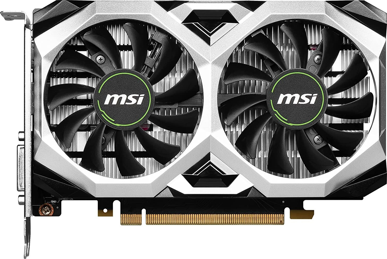 MSI Gaming GeForce GTX 1630 4GB GDRR6 64-Bit Dual Fan OC Graphics Card