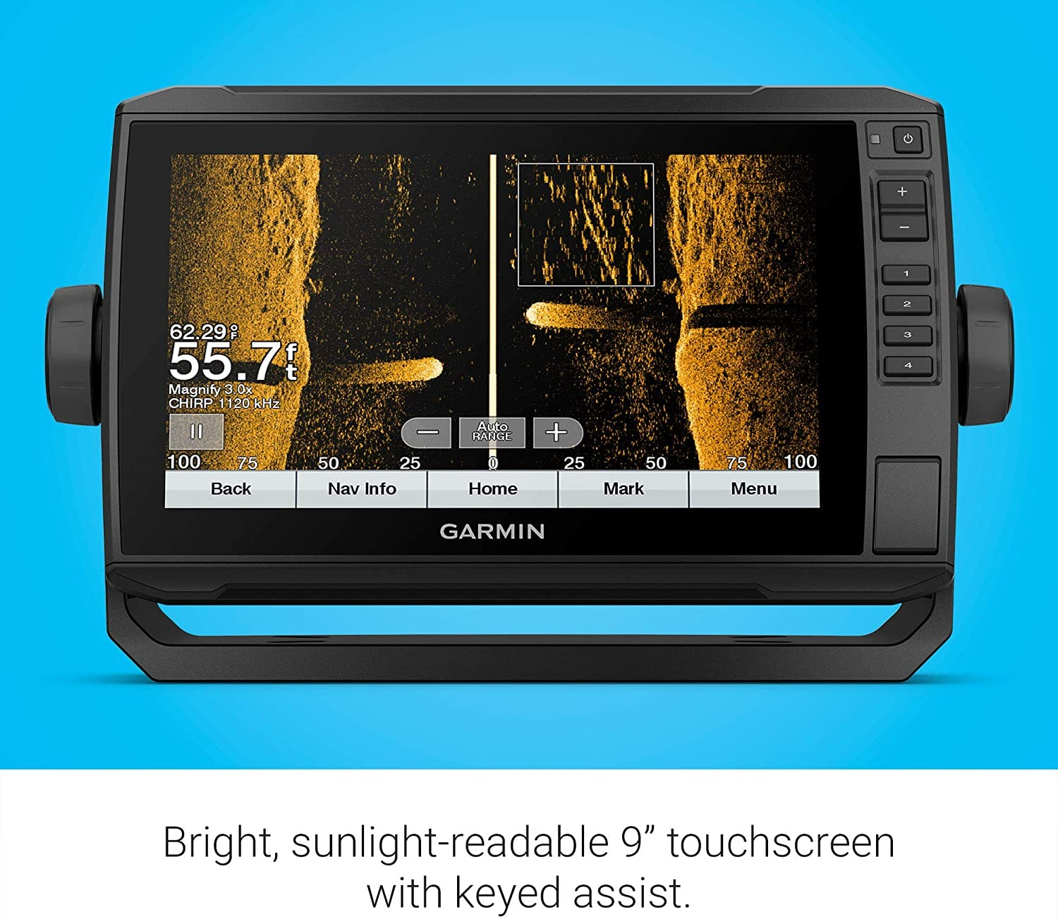 Garmin Echomap UHD 93sv - 9" Keyed-Assist Touchscreen Chartplotter