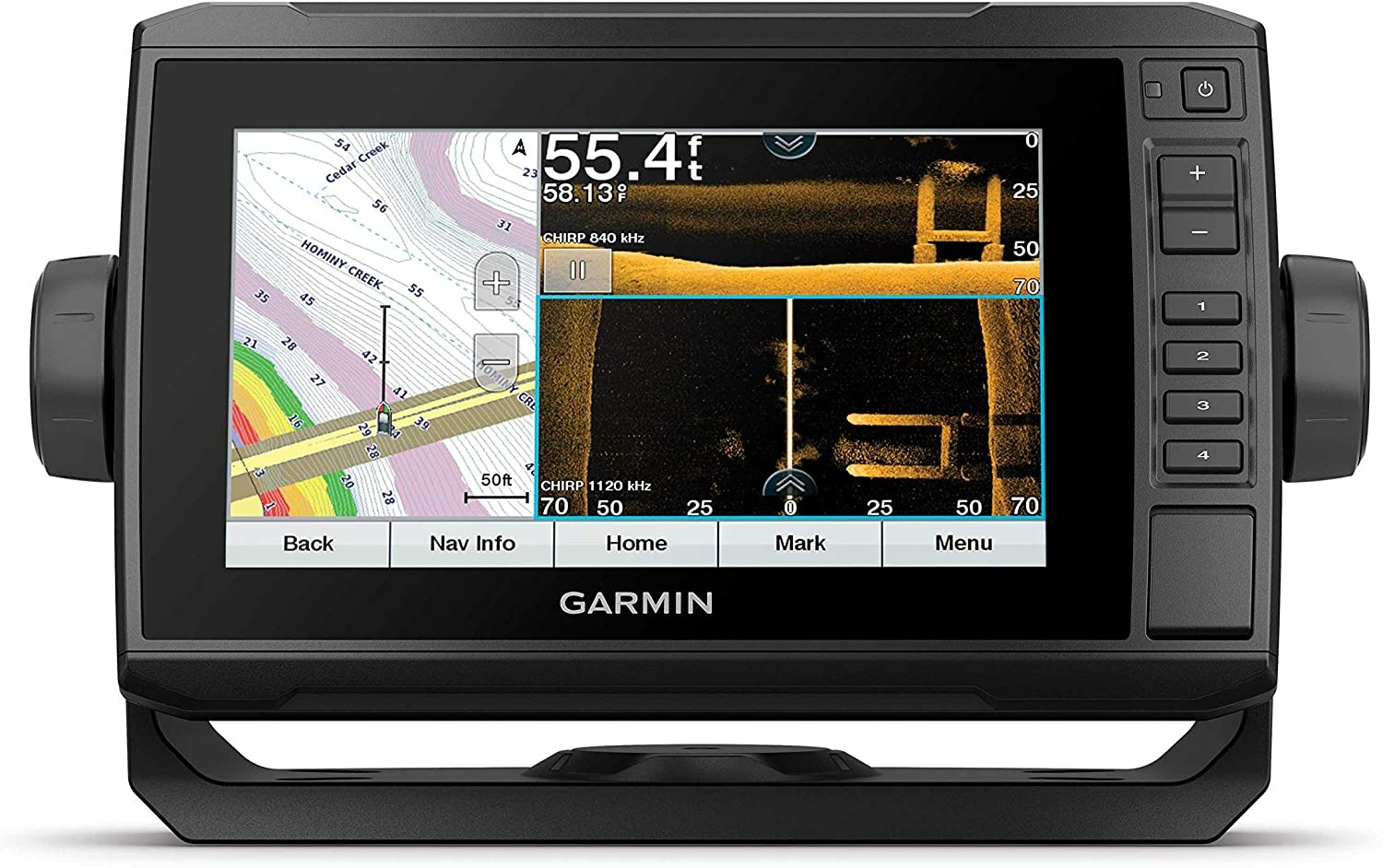 Garmin Echomap UHD 73sv - 7" Keyed-Assist Touchscreen Chartplotter