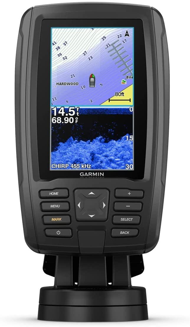 Garmin Echomap Plus 43cv - 4.3-inch Sunlight-readable Combo