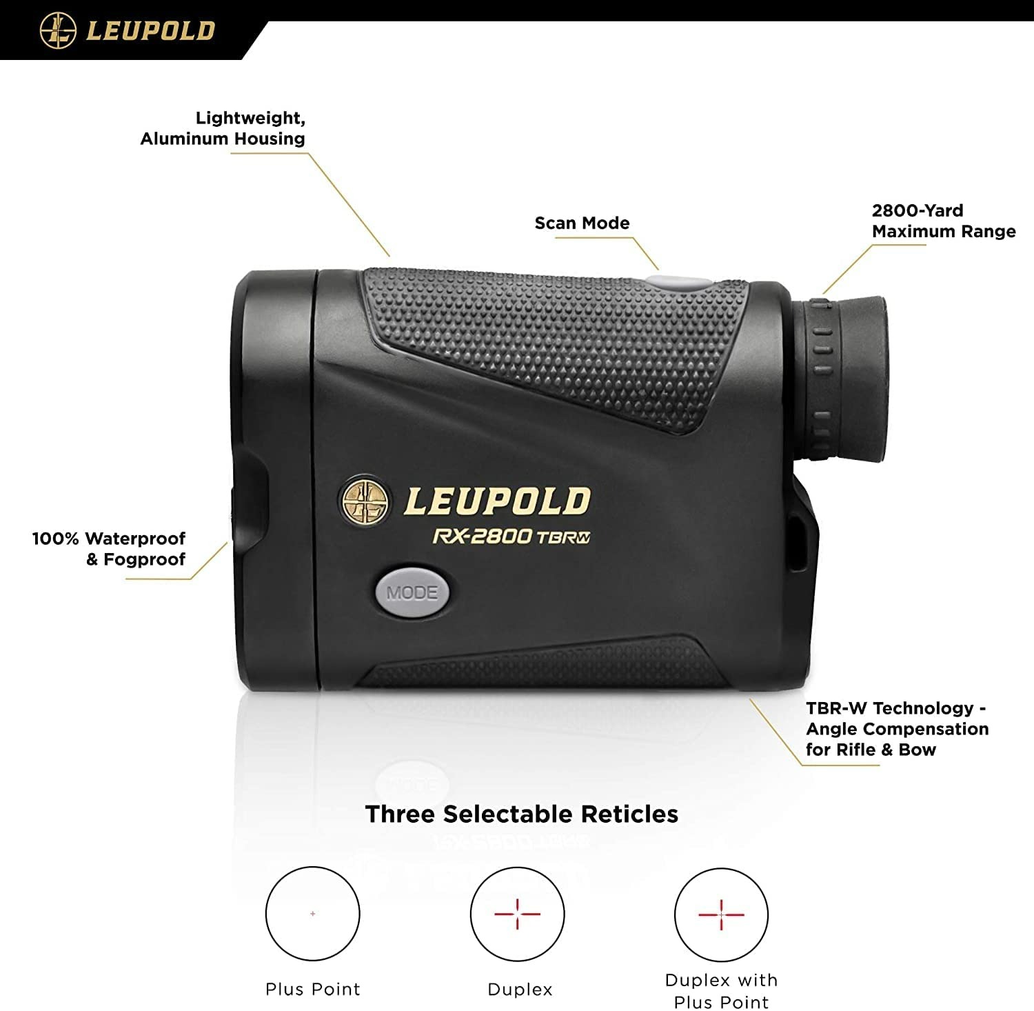 Leupold RX-2800 TBR/W Laser Rangefinder