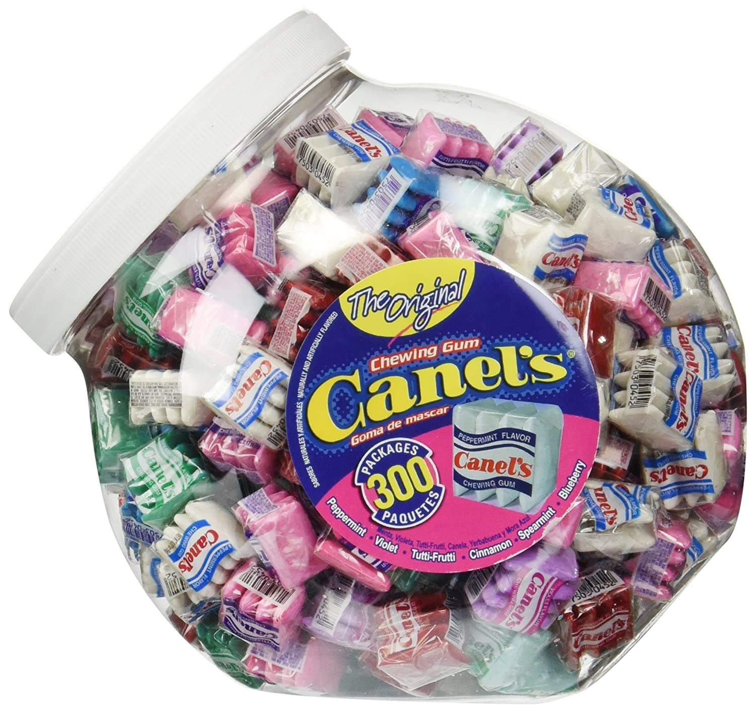 Canel's The Original Chewing Gum 6 Flavors Assortment - 300 Adet