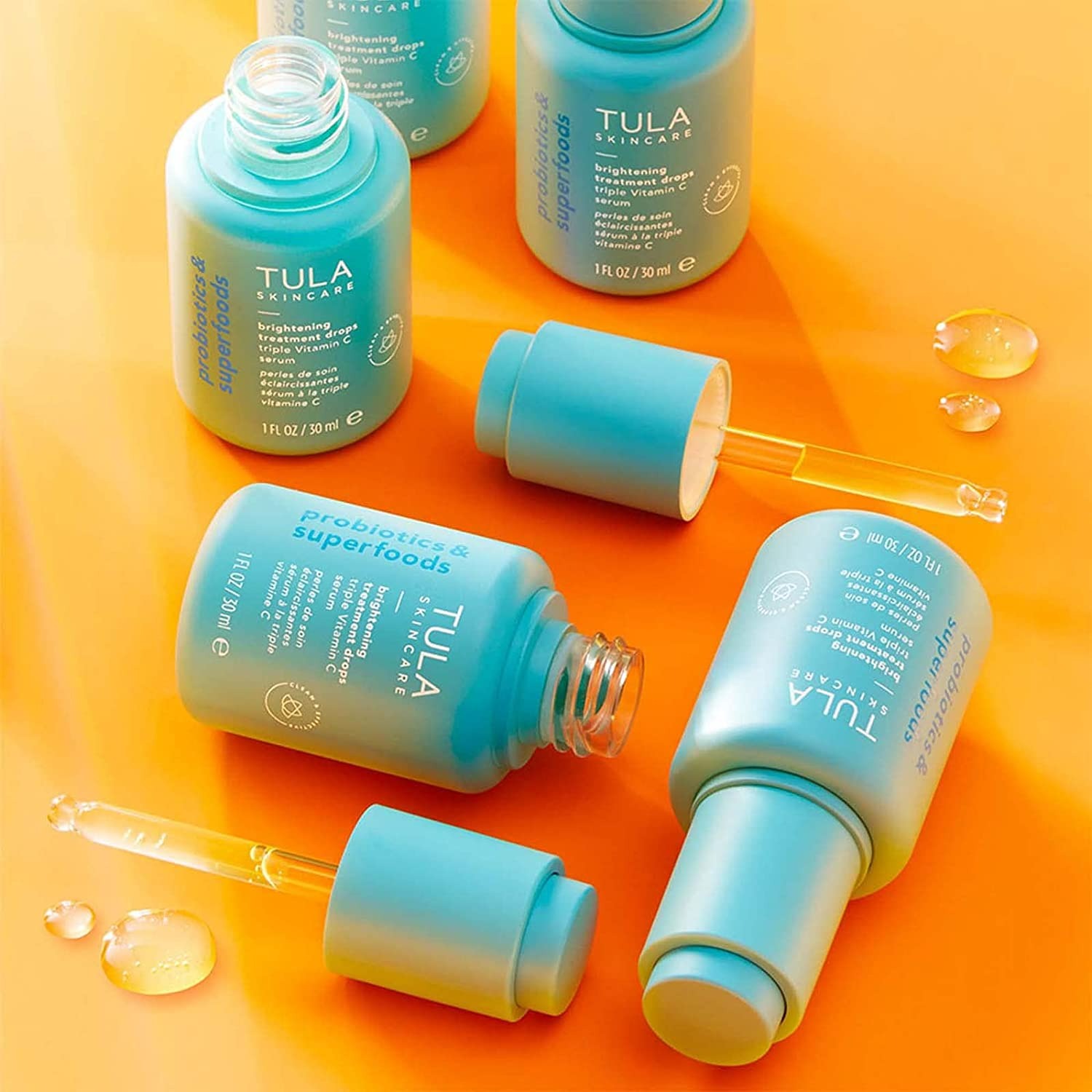 Tula Skin Care Brightening Treatment Drops - 1 Fl Oz