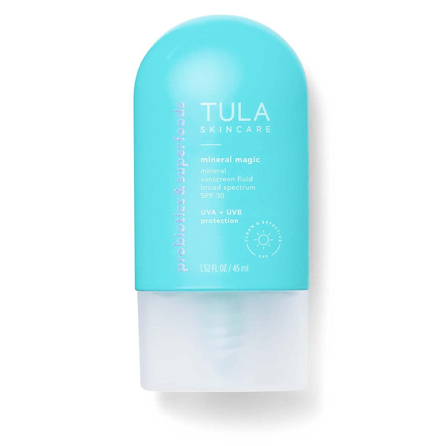 Tula Skin Care Mineral Magic - Mineral Sunscreen Fluid Broad Spectrum SPF 30 - 1.52 Fl Oz
