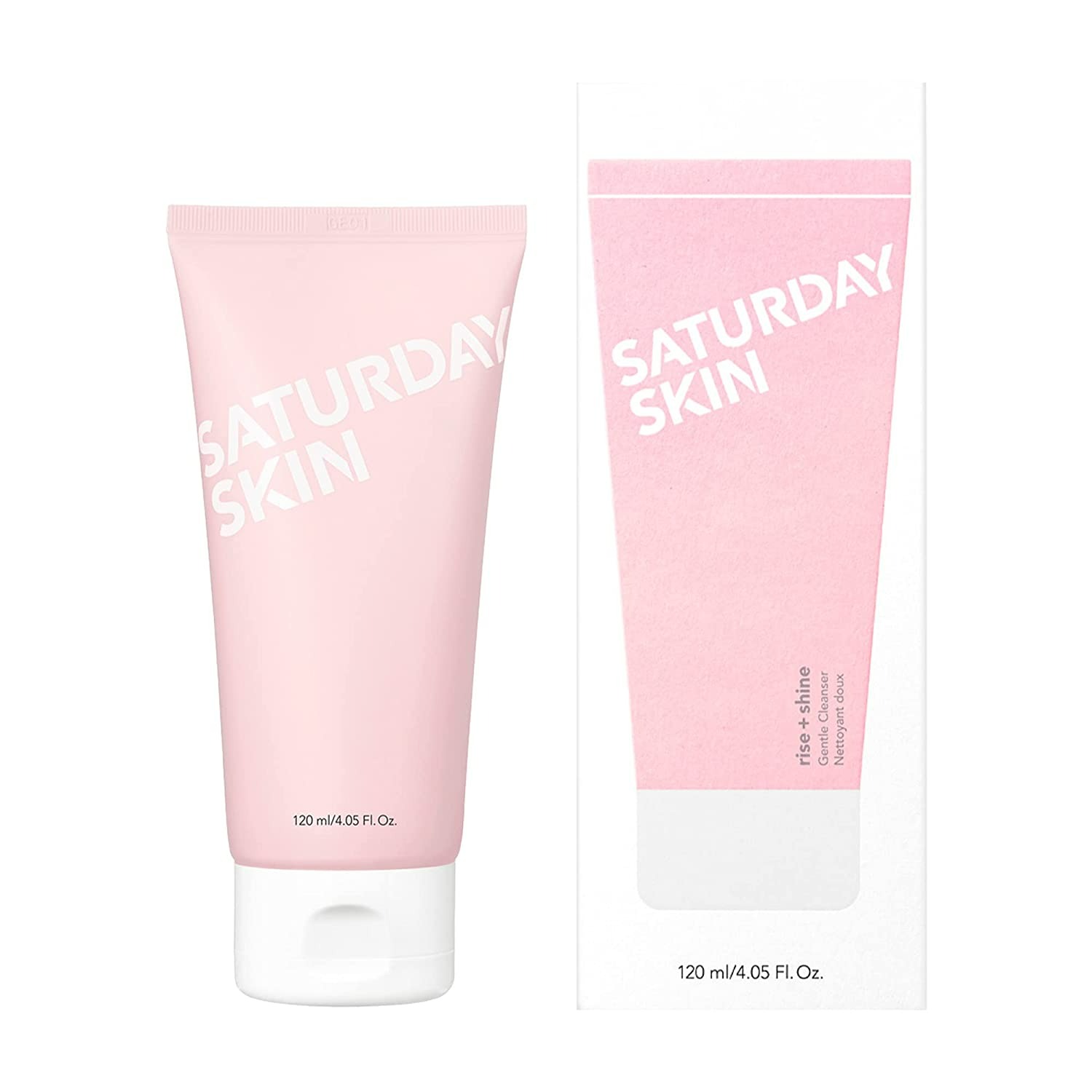 Saturday Skin Face Cleanser Hydrating Foam Cleanser Natural ingredients Anti-aging  - 4.05 Fl Oz