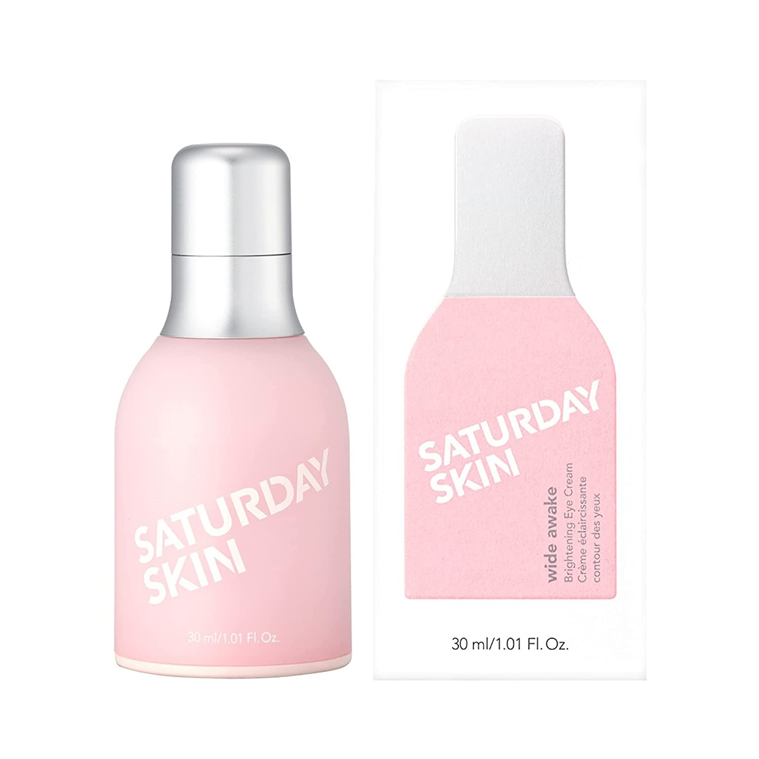 Saturday Skin Wide Awake Brightening Cream Illuminating Eye Cream - 1.01 Fl Oz