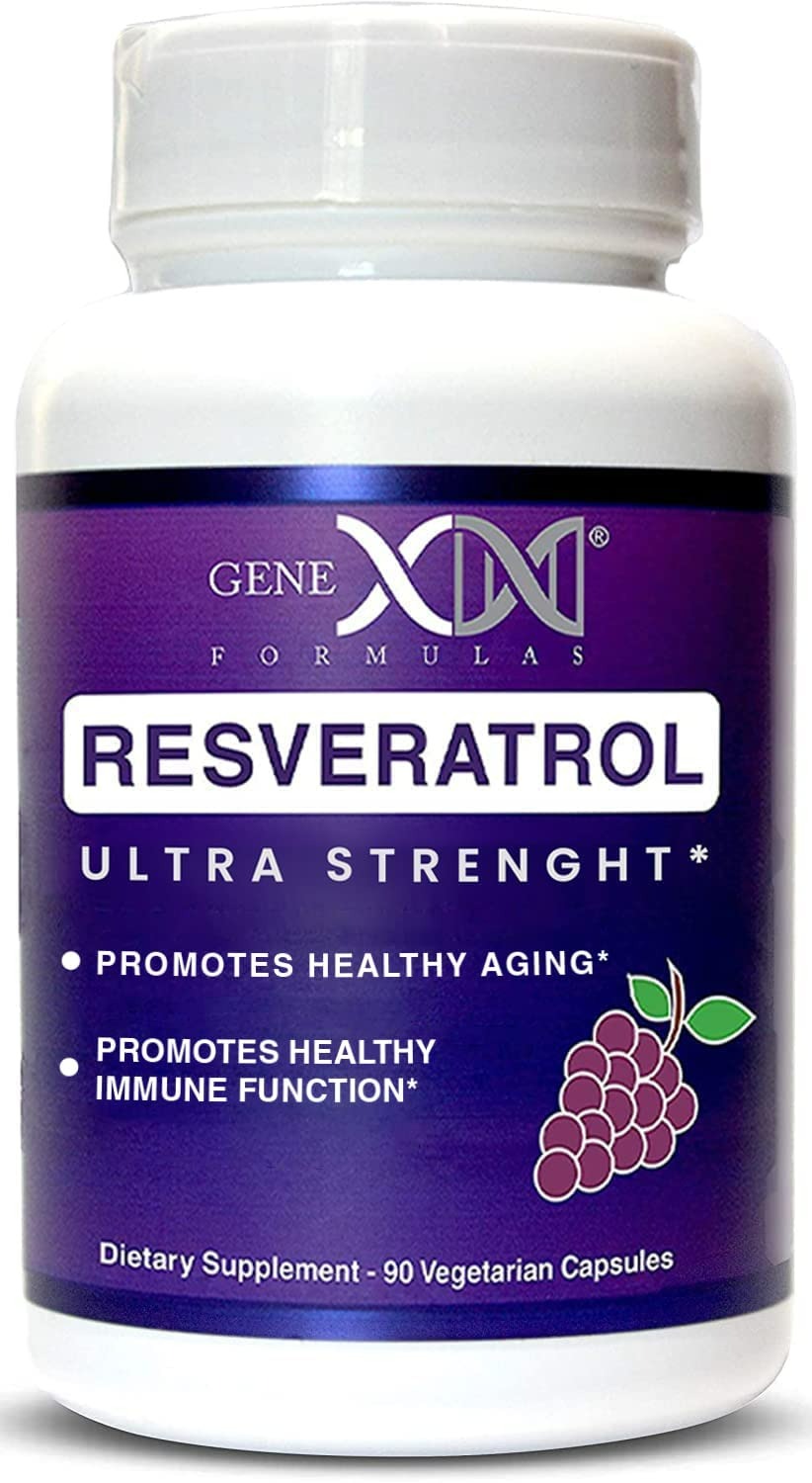 Genex Resveratrol Supplement Japanese Knotweed 1500 mg - 90 Adet