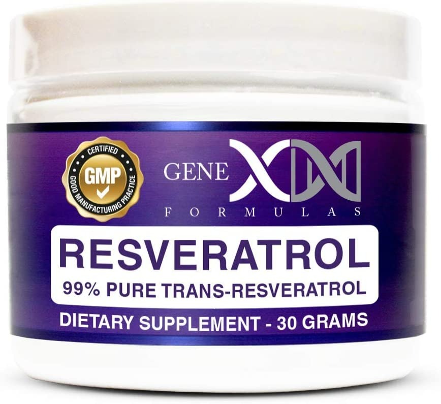 Genex 99% Micronized Trans-Resveratrol Powder - 1000 Mg - 30 Günlük