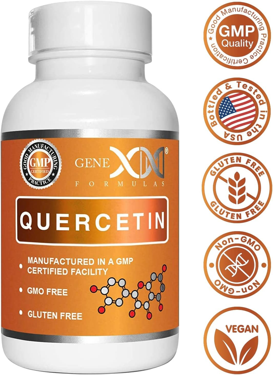 Genex Quercetin 500 mg Supplement - 60 Adet