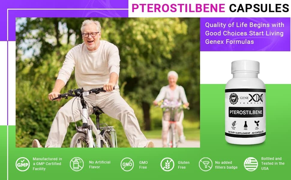 Genex Pterostilbene - 100 Mg - 60 Adet