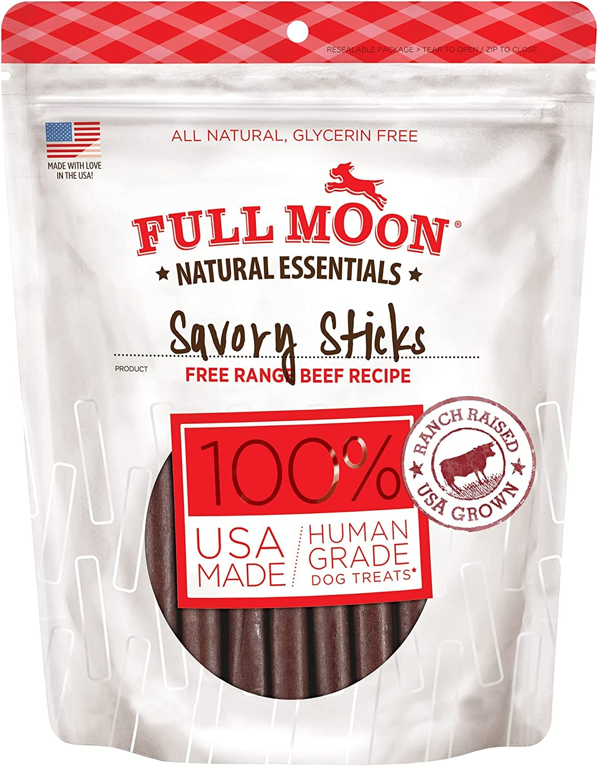 Full Moon All Natural Human Grade Dog Treats -22 Oz