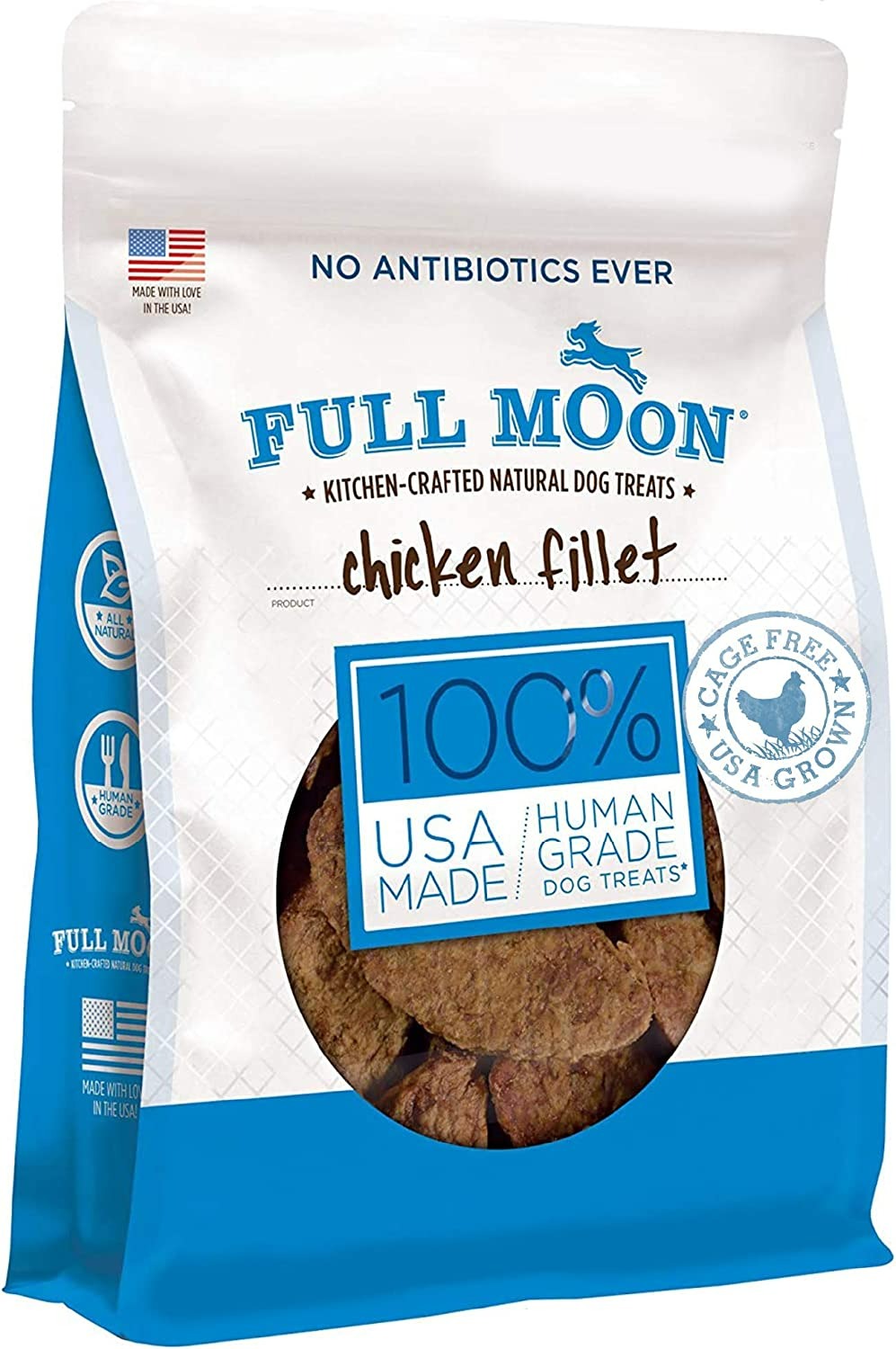 Full Moon Chicken Fillet Healthy All Natural Dog Treats - 48 Oz