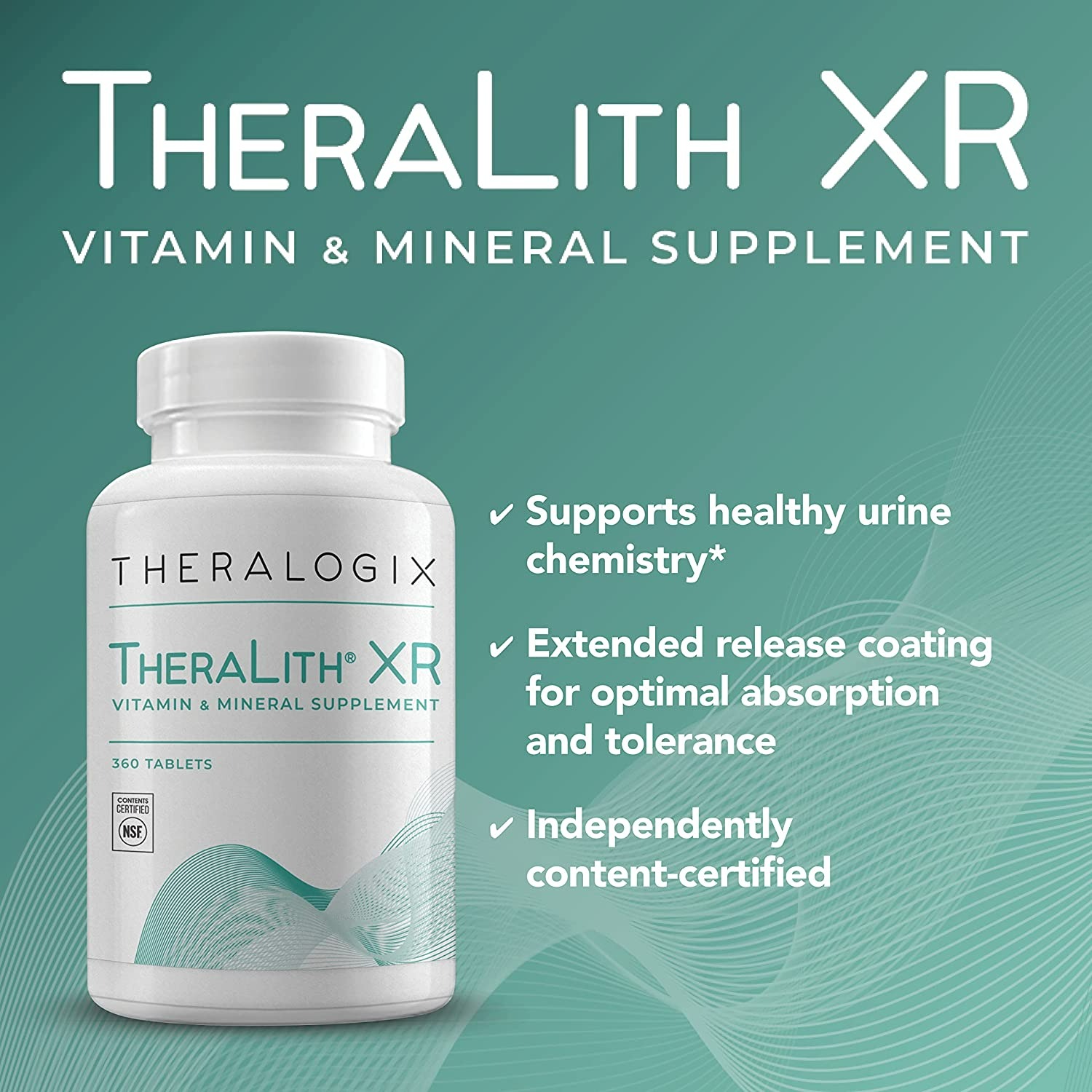 Theralogix TheraLith XR Calcium Oxalate Reduction Supplement - 90 Günlük