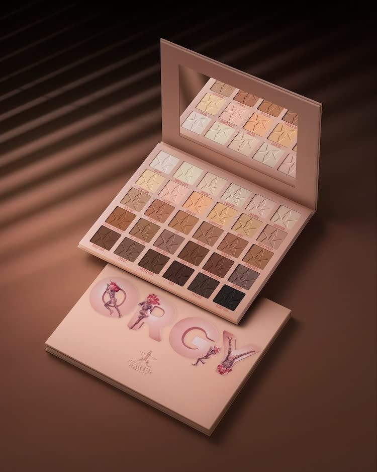 Jeffree Star Cosmetics Orgy Eyeshadow Palette - 30 Nude Colors