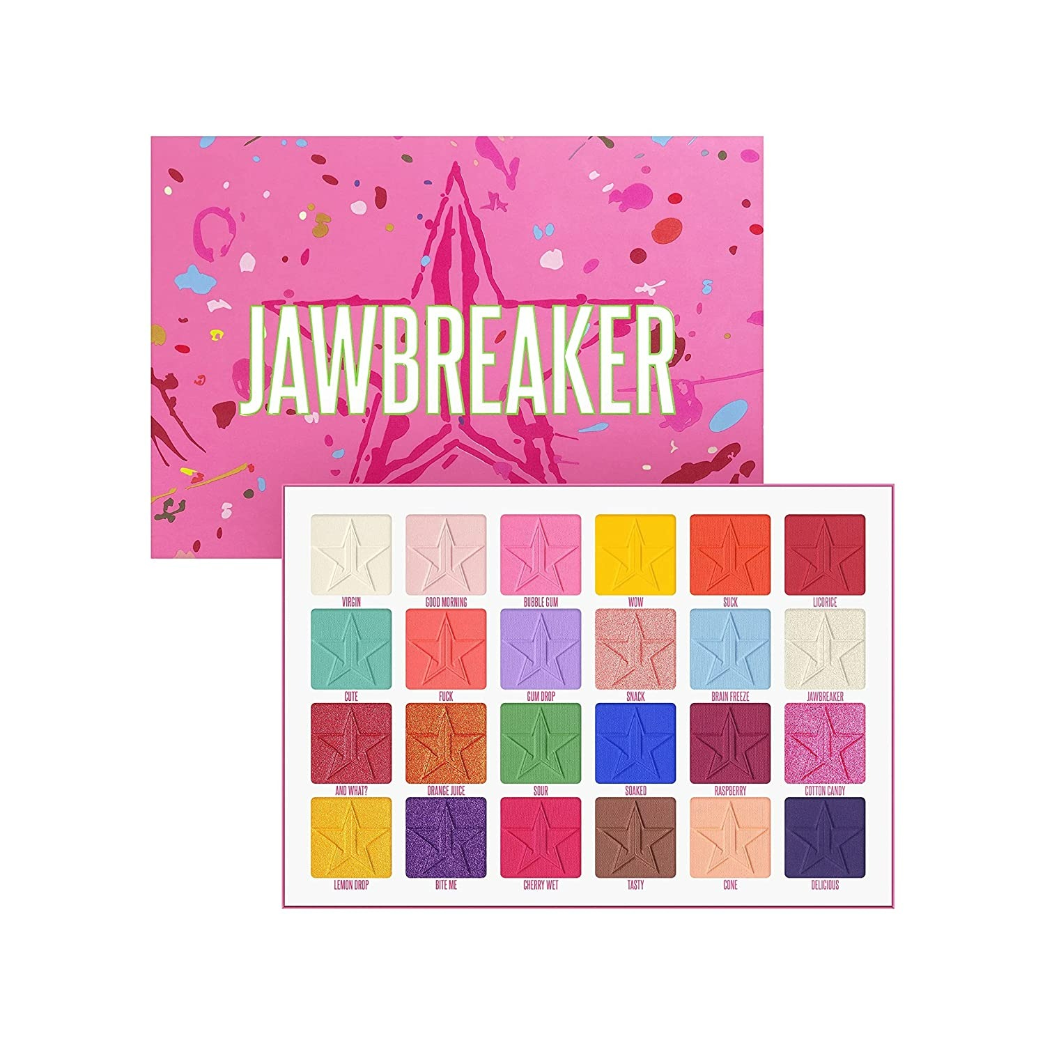 Jeffree Star Jawbreaker Eyeshadow Palette Powder