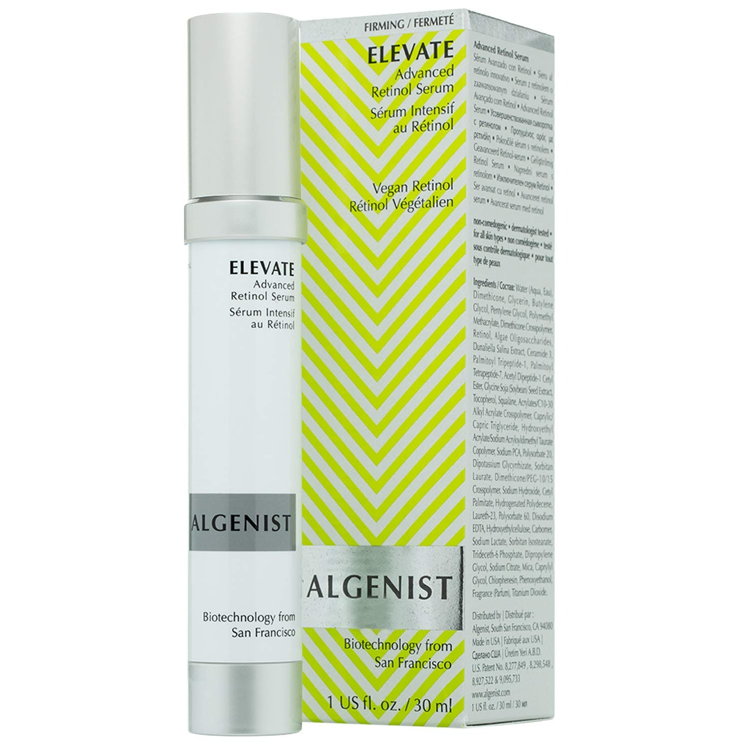 Algenist Elevate Advanced Retinol Serum  - 1 Fl Oz