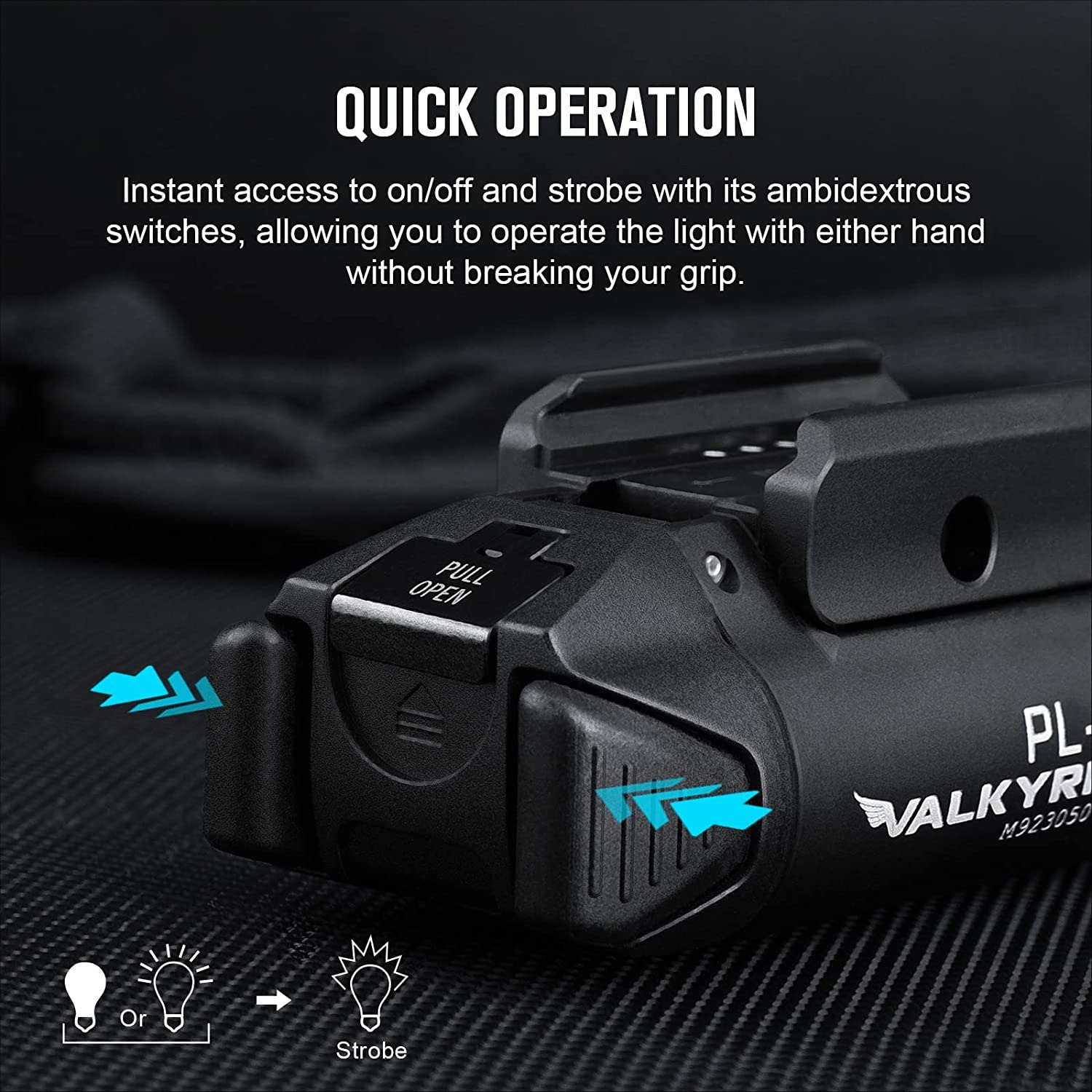 OLIGHT PL-3 Valkyrie Tactical Flashlight