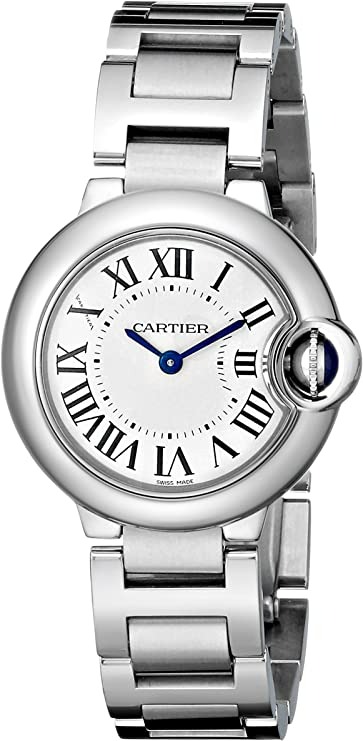 Cartier Women's W69010Z4 Ballon Bleu Stainless Steel Dress Watch  - 28 mm