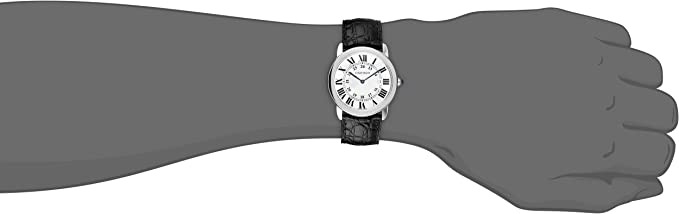 Cartier Ronde Solo Men's Steel Watch W6700255 - 36 mm