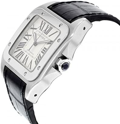 Cartier Santos 100 W20073X8 Mens Stainless Watch Unworn - 51.1 mm