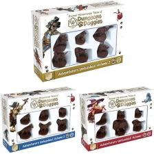 Steamforged Animal Adventures Doggies and Dungeons Volume 1-3 Bundle - 3 Adet