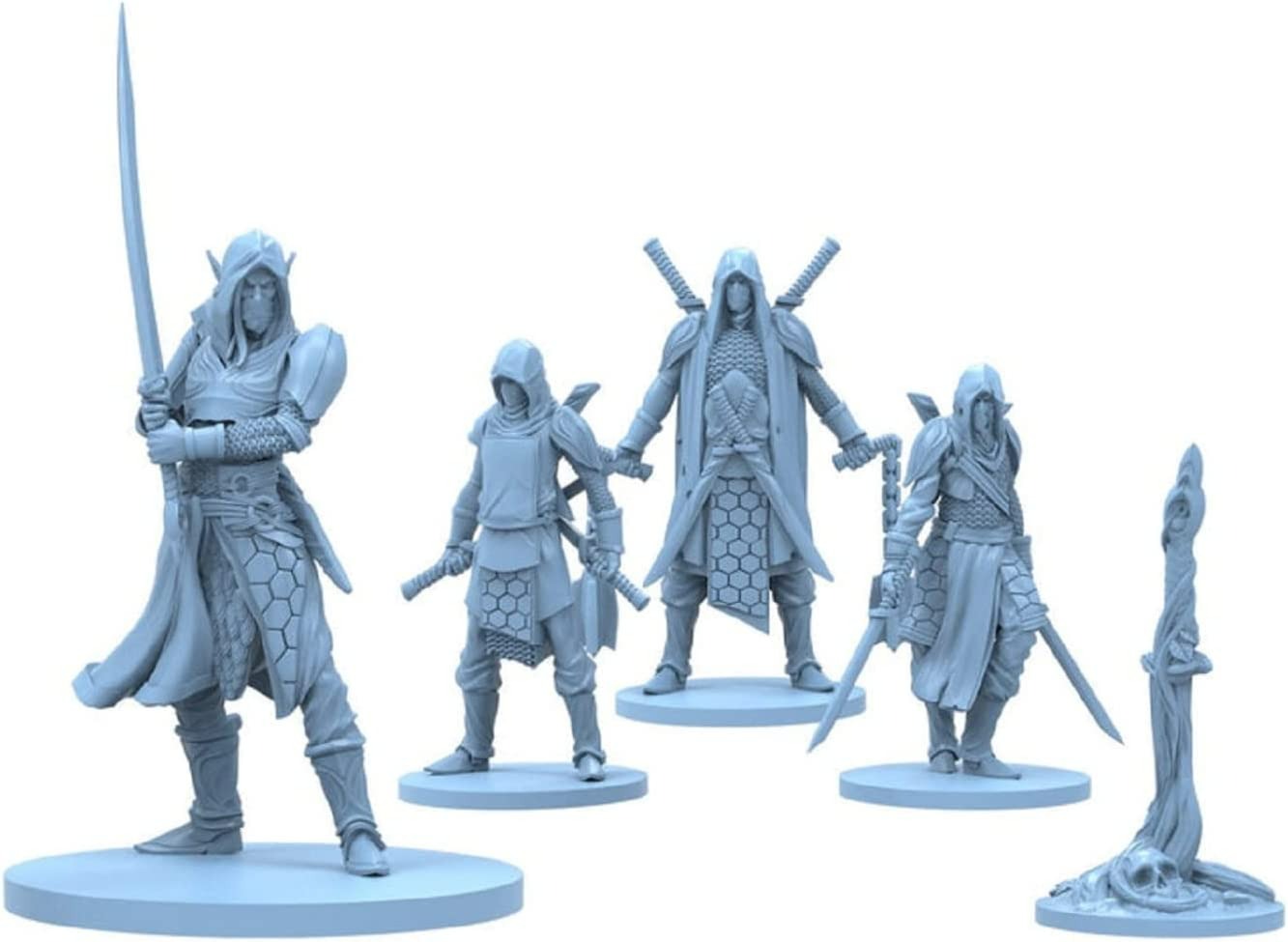 Steamforged Godtear The Borderlands Starter Set Bundle with Helena, Lorsann, Maxen, Kailinn, Keera, and Mournblade Champion Expansion Sets - 7 Adet