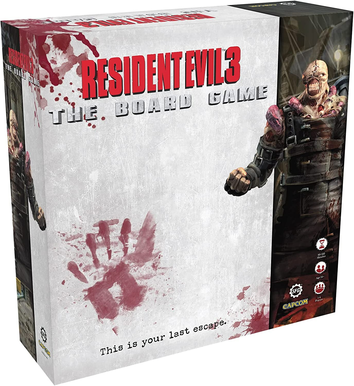 Resident Evil 3: The Board Game – A Board Game by Steamforged Games - 1-4 Oyunculu