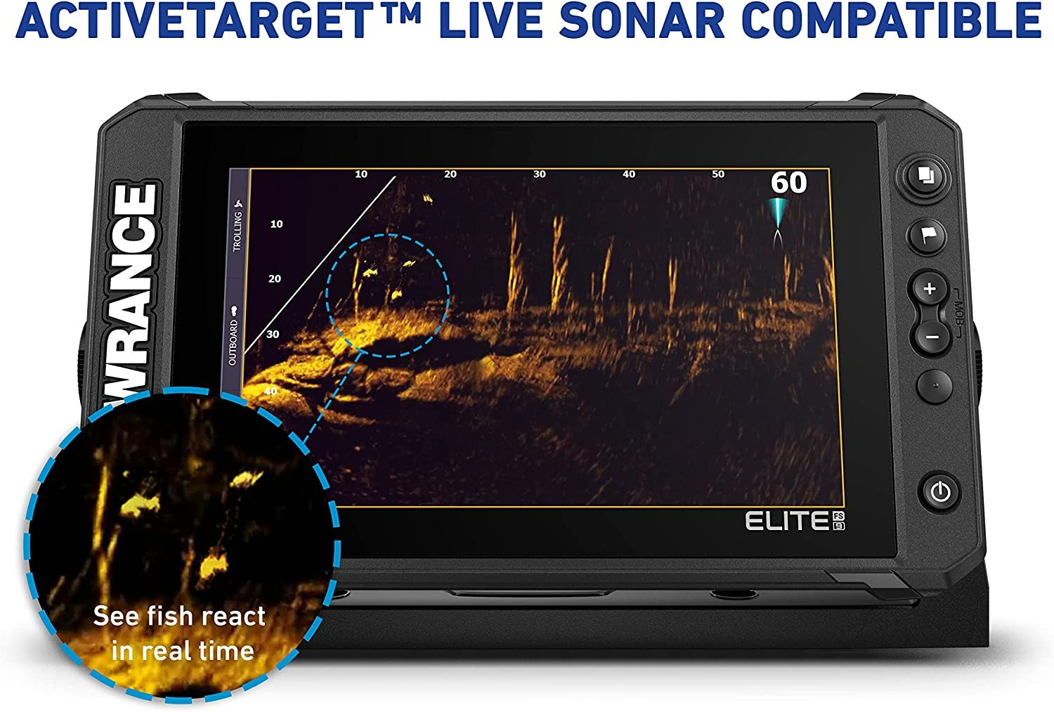 Lowrance Elite FS 9 Fish Finder - 23 cm