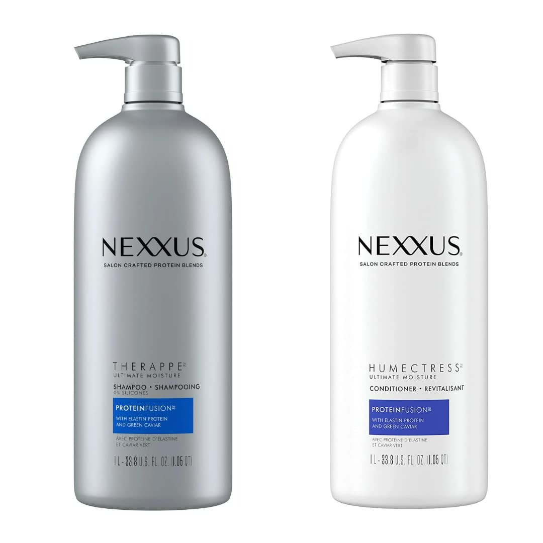 Nexxus Shampoo and Conditioner for Dry Hair - 33.8 Oz - 2 Adet