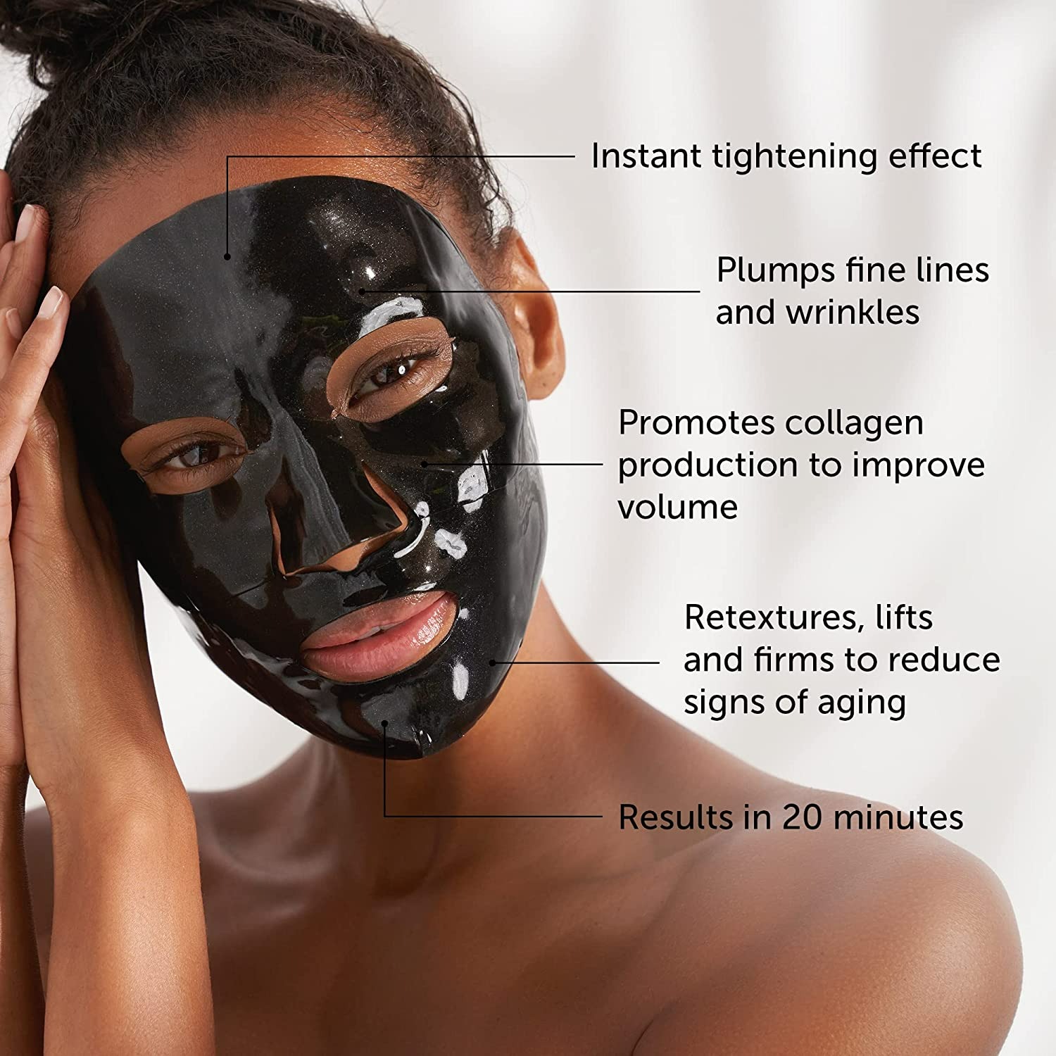 111SKIN Celestial Black Diamond Lifting and Firming Treatment Mask - 5'li Set