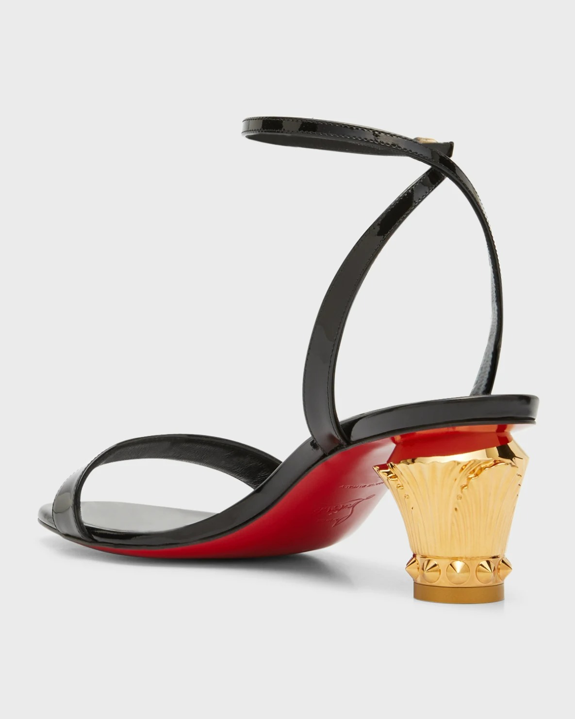 Christian Louboutin Lipsita Queen Patent Red Sole Sandals