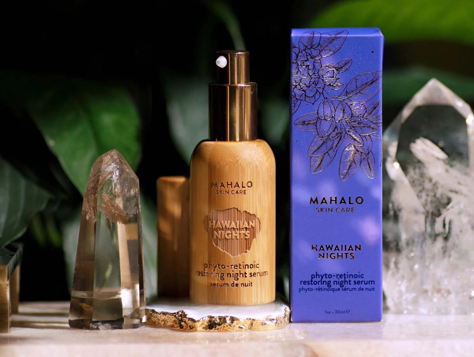 Mahalo Hawaiian Nights Phyto-Retinoic Restoring Night Serum - 10 Ml