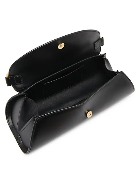 Jil Sander Small Cannolo Leather Shoulder Bag