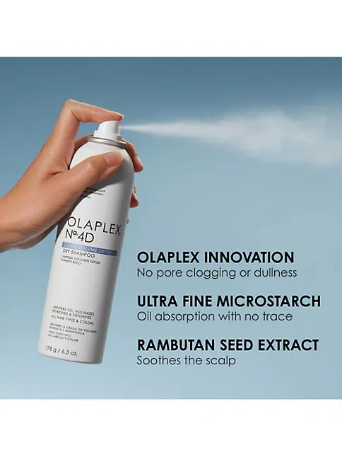 OLAPLEX Nº 4-D CLEAN VOLUME DETOX DRY SHAMPOO - 6.3 OZ