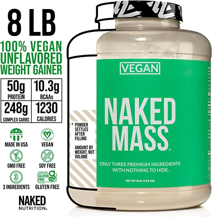 Naked Vegan Mass - 3.63 Kg