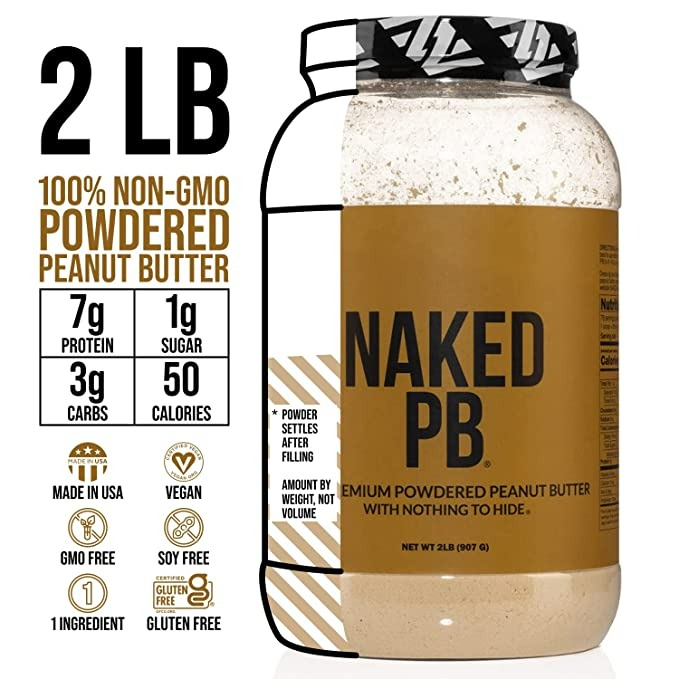 Naked Powdered Peanut Butter  - 907 G