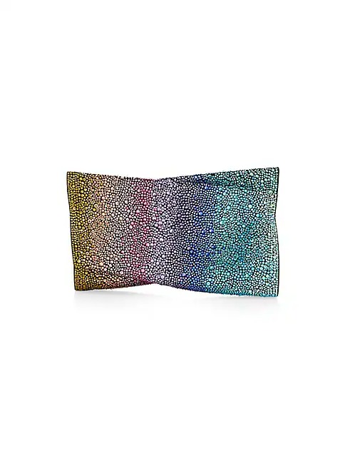 Christian Louboutin Small Loubitwist Strass Clutch-On-Chain