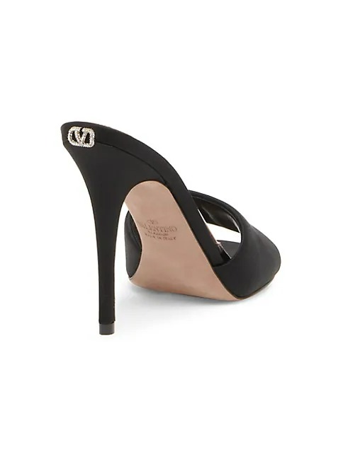 Valentino Garavani 105MM VLogo High-Heel Sandals