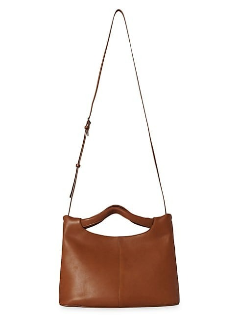 The Row Camdem Leather Top-Handle Bag