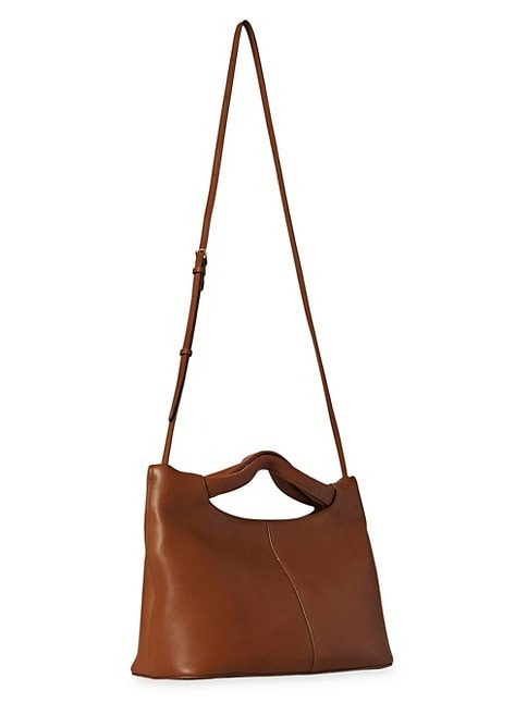 The Row Camdem Leather Top-Handle Bag