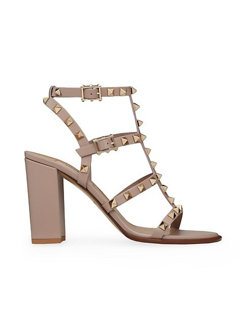 Valentino Garavani Rockstud Ankle Strap Sandal