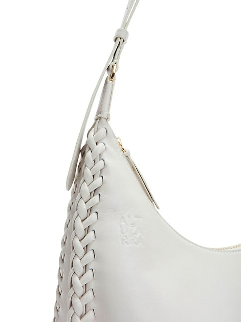 Altuzarra Braided Leather Crossbody Hobo Bag