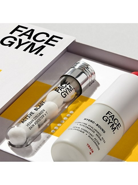 FaceGym Active Blast Vegan Collagen 7-Day Hydro Bound- Serum - 2 Piece Set
