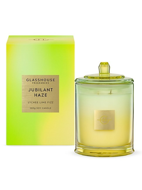 Glasshouse Fragrances Jubilant Haze 13.4 Oz Triple Scented Candle