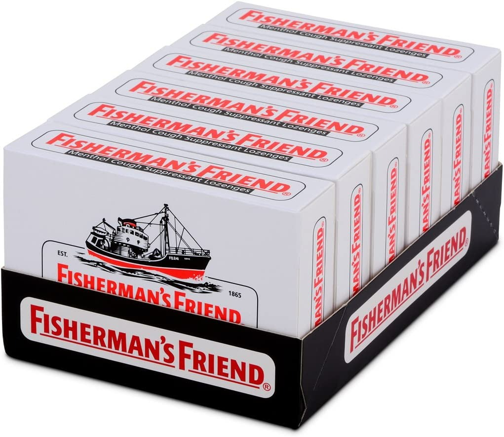 Fisherman's Friend Original Extra Strong Lozenges, Menthol, 38 Adet - 6 Paket