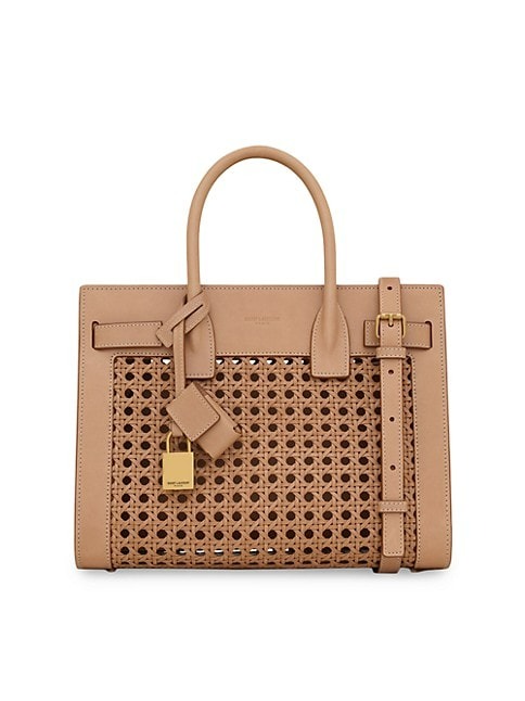 Saint Laurent Sac De Jour Baby in Canework Vegetable-Tanned Leather