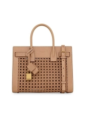 Saint Laurent Sac De Jour Baby in Canework Vegetable-Tanned Leather